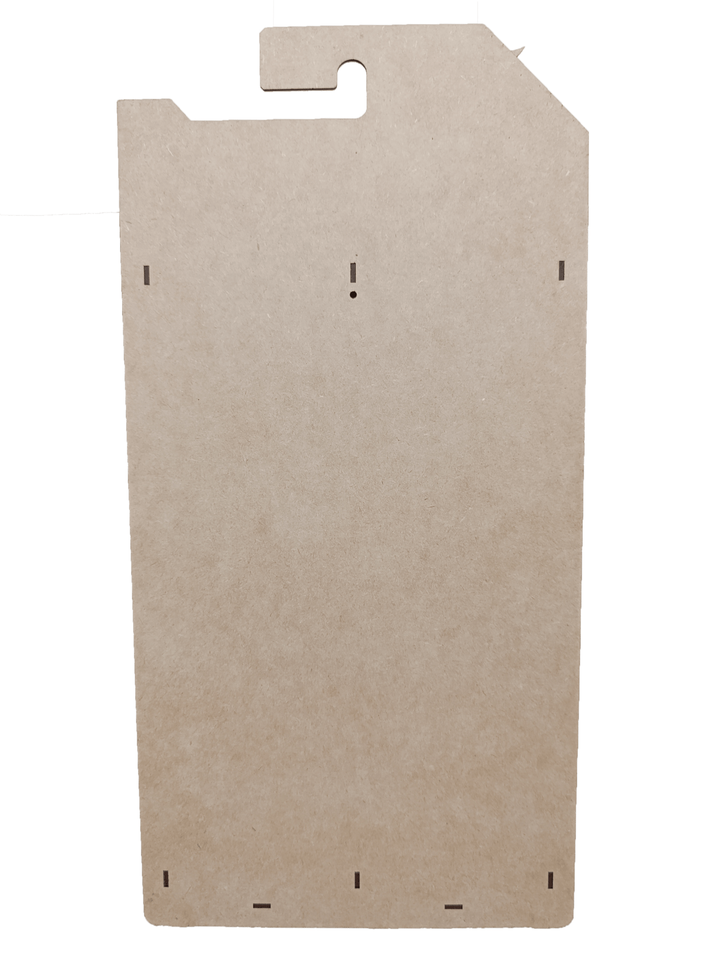 Exhibidor de Carritos Hot Wheels de MDF para 20 carritos Natural