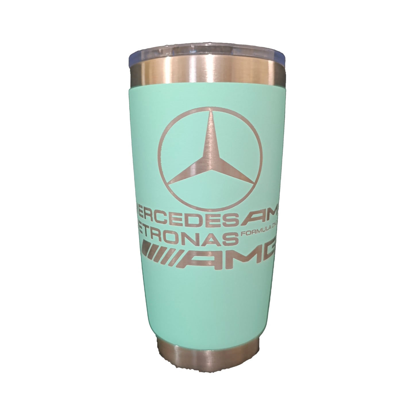 Vaso Mercedes F1 de acero inoxidable 30 oz