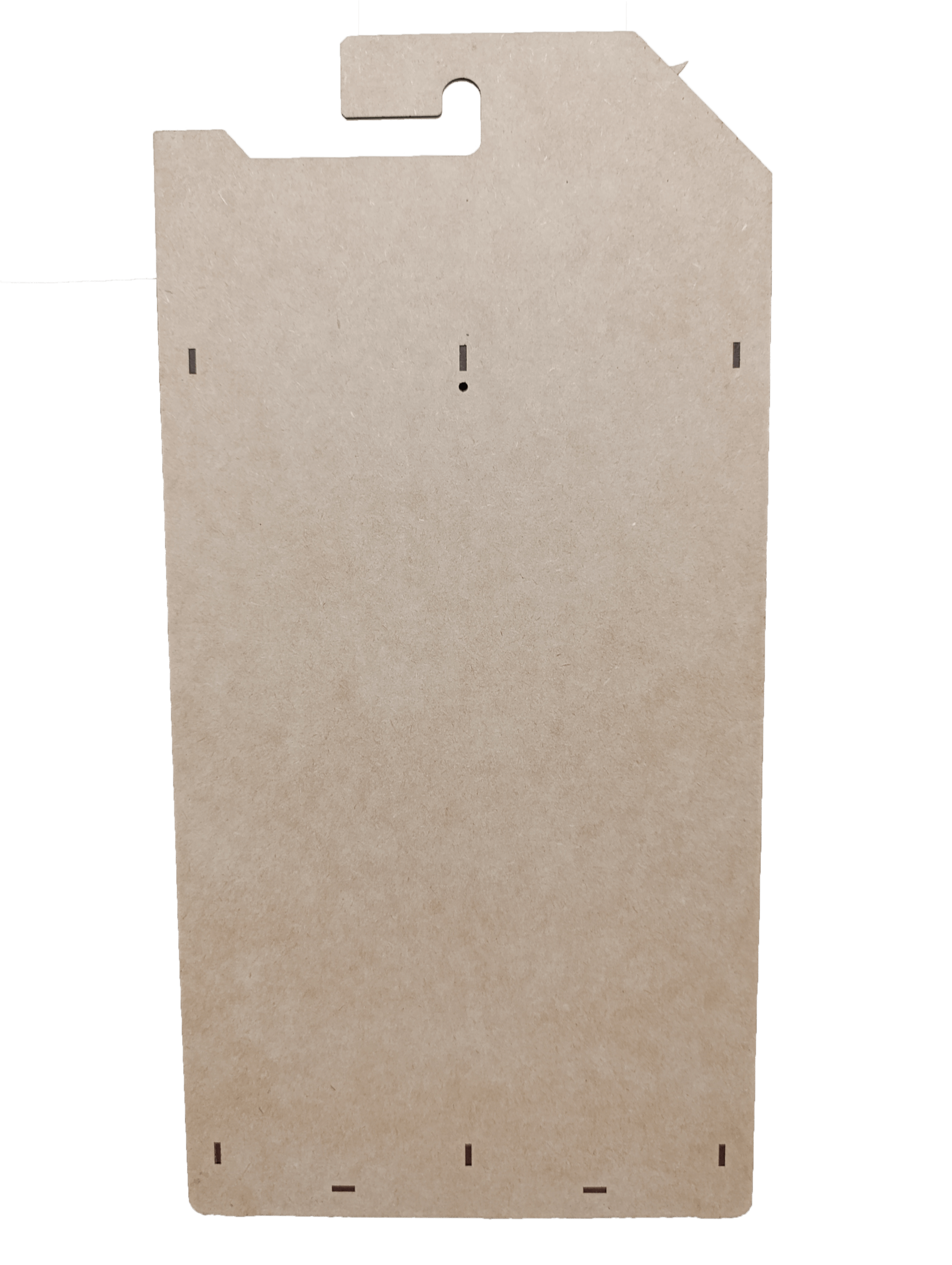 Exhibidor de Carritos Hot Wheels de MDF para 20 carritos Natural