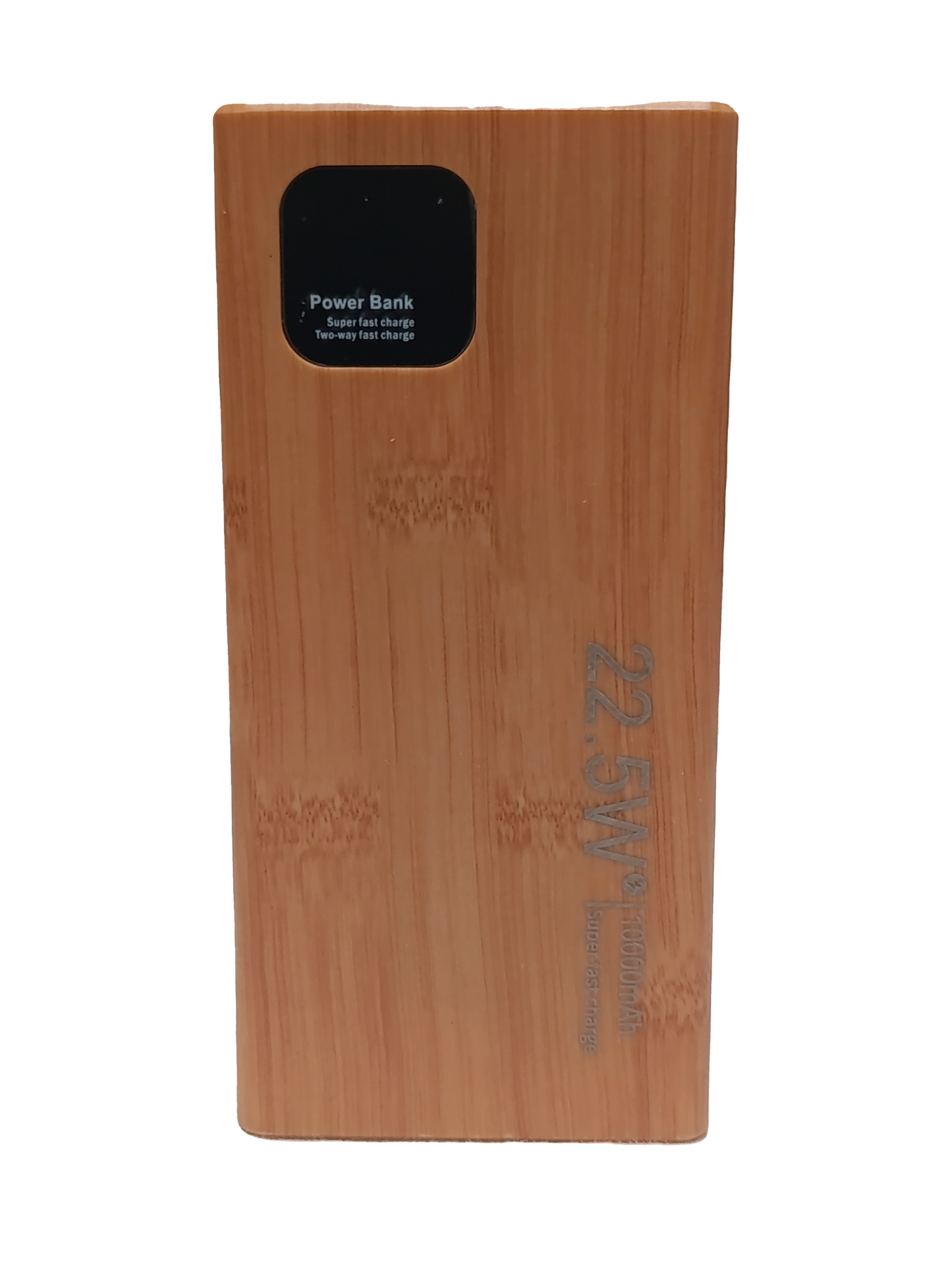 PowerBank con acabado en Bambú - 10,000mAh