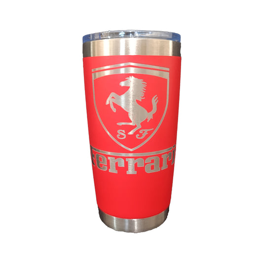 Vaso Ferrari F1 de acero inoxidable 30 oz